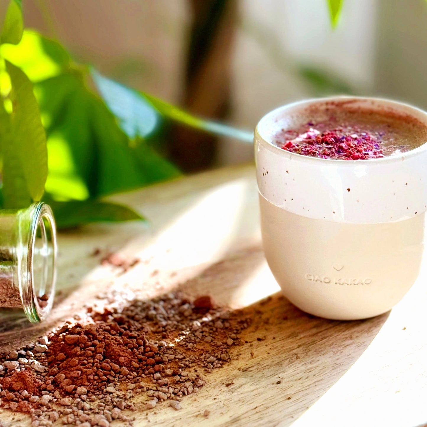 Vitalpilz Rohkakao "Calm Down and Relax"
mit Reishi, Hericium und Ashwagandha - Trinkschokolade, Ritualkakao , Rohkakao mit Vitalpilzen