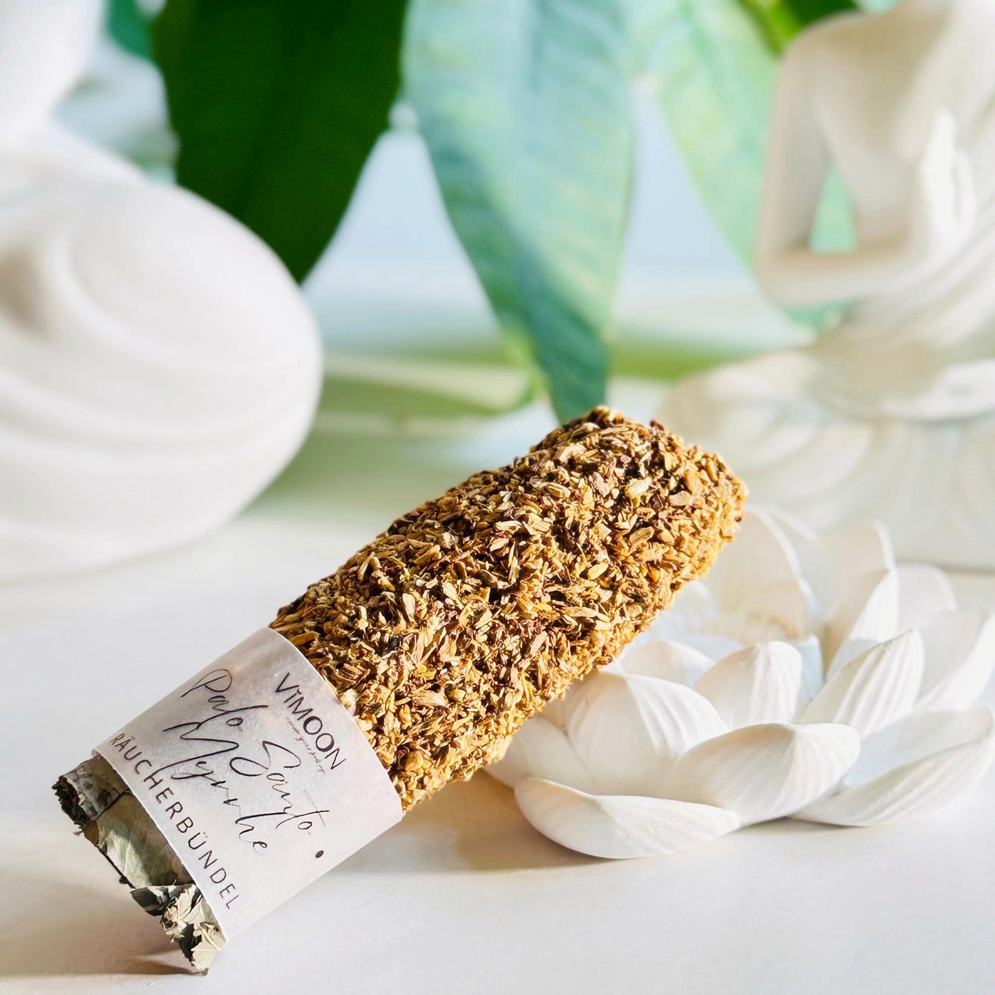 Räucherbündel Palo Santo und Myrrhe, herzöffnend, klärend perfekt für deine Yogasession oder Kakaozeremonie