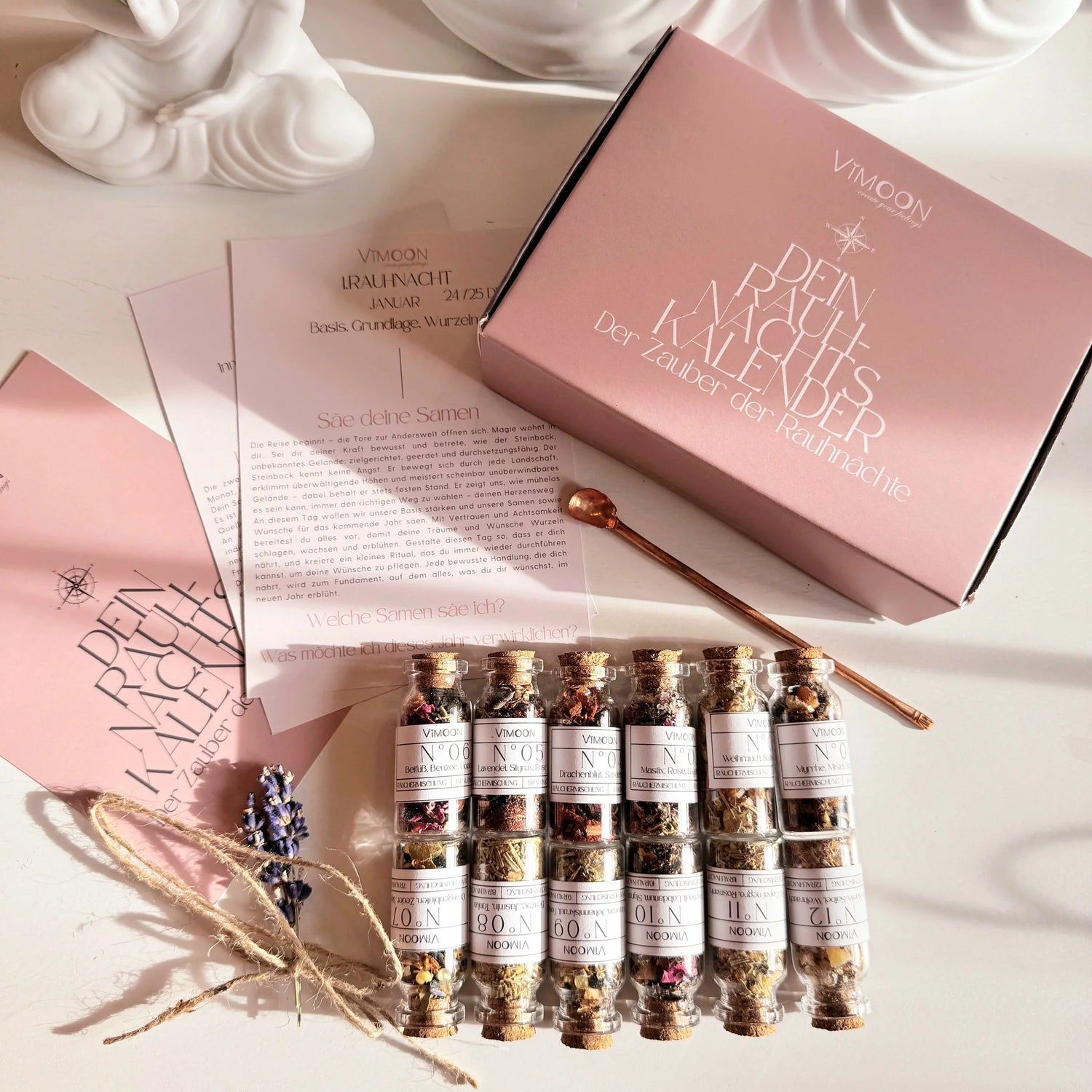 Besonderes Geschenk. Räucherstövchen mit Räuchersieb und Räucherwerk 