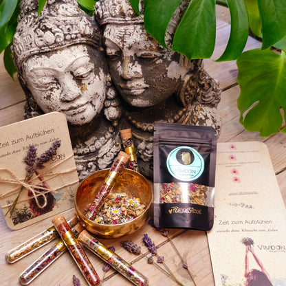 Räucherwerk - SET - GESCHENKBOX - ZEIT ZUM AUFBLÜHEN - Ansicht 2 - by VIMOON 