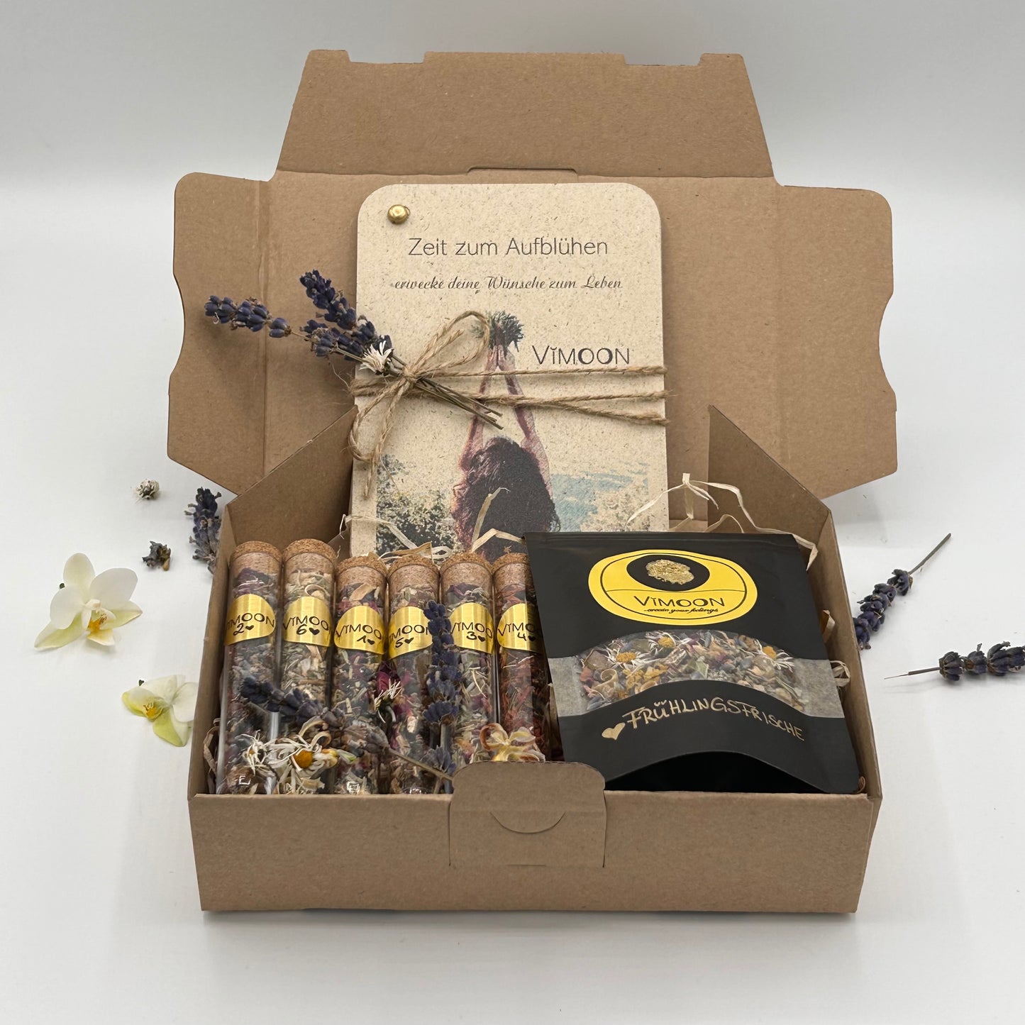 Räucherwerk - SET - GESCHENKBOX - ZEIT ZUM AUFBLÜHEN - ANSICHT3 - by VIMOON 