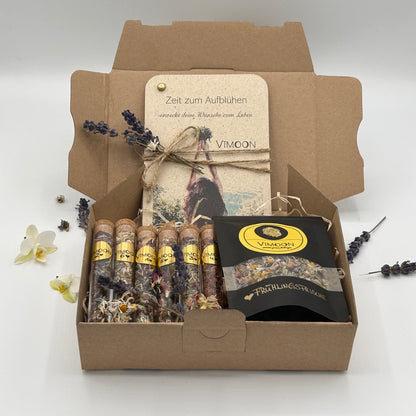 Räucherwerk - SET - GESCHENKBOX - ZEIT ZUM AUFBLÜHEN - ANSICHT3 - by VIMOON 
