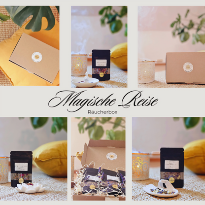 Magische Reise - magische Räucherwerke - Räucherbox