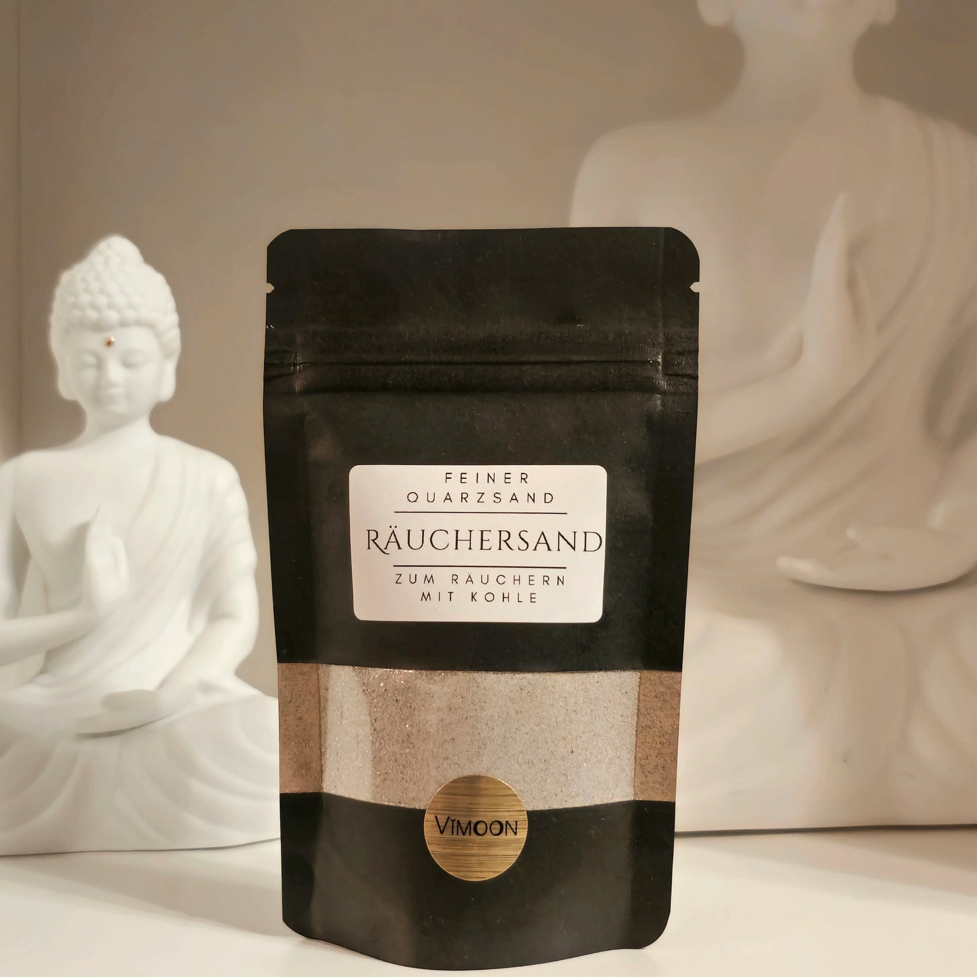 Räuchersand zum Räuchern mit Kohle - für Räucherschale. Quarzsand 