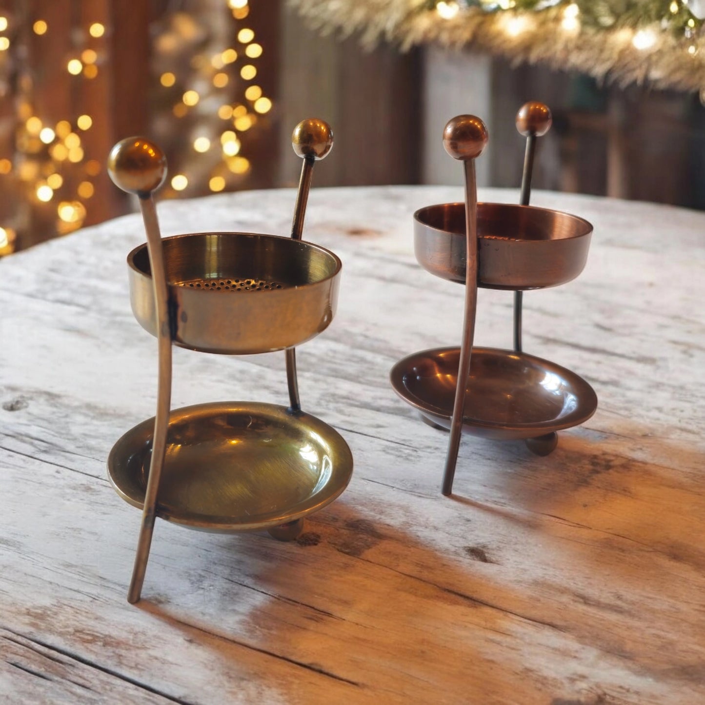 Weihrauchbrenner für Räuchermischungen, Räucherwerk und Weihrauch 