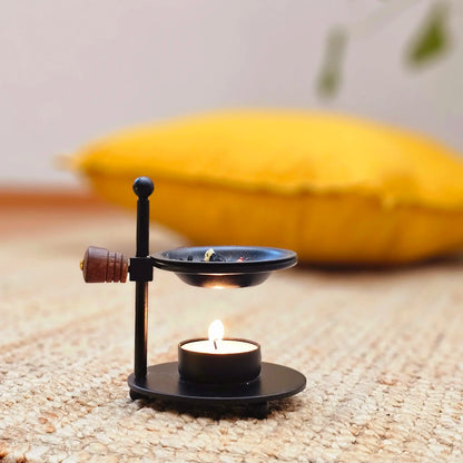 Weihrauchbrenner höhenverstellbar: für Räucherwerk und Weihrauch - als besonderes Geschenk für duftende Momente 